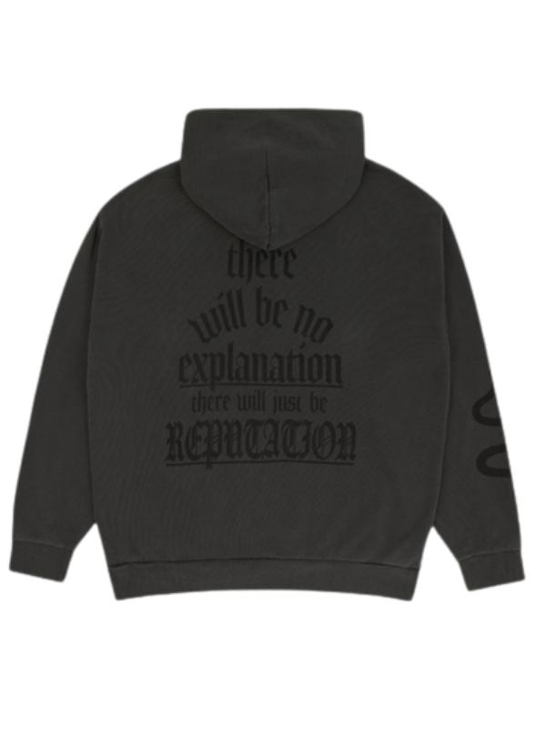 There Will Be No Explanation Just Reputation Black Hoodie