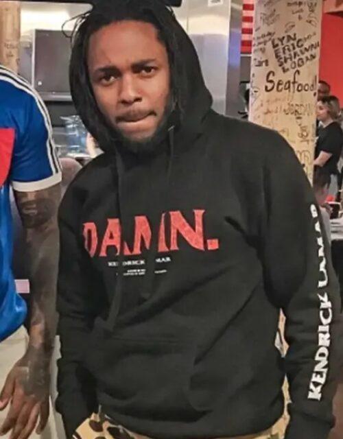 Kendrick Lamar Kung Fu Kenny Hoodie in Black