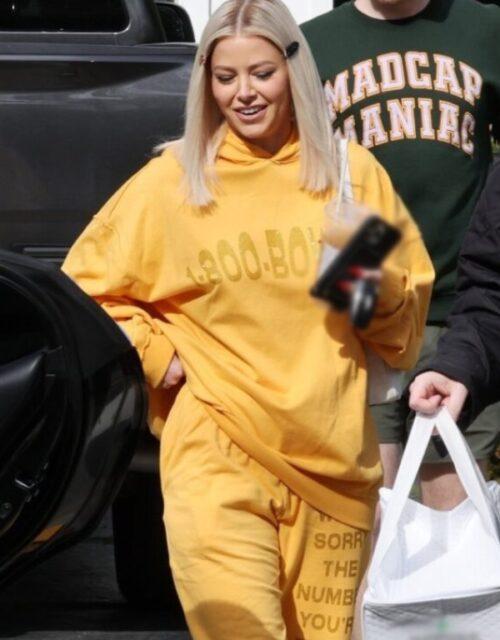 1-800-Boys-Lie Yellow Hoodie