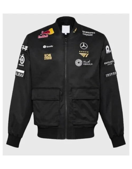 2025 T1 Worlds Uniform Black Jacket