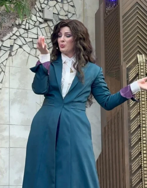 2024 Kathryn Hahn Agatha All Along Long Coat