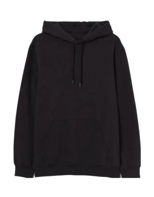 Black Pullover Hoodie