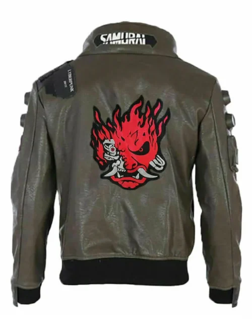 Cyberpunk 2077 Samurai Leather Jacket