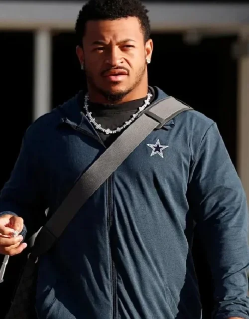 Dallas Cowboys Zip-Up Hoodie in Blue