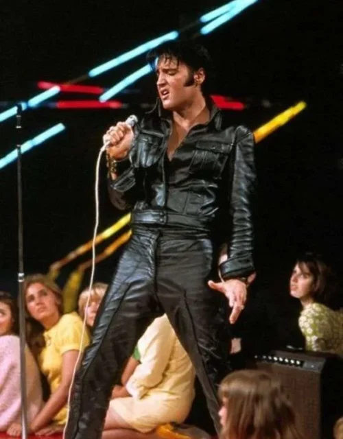 Elvis Presley Leather Suit