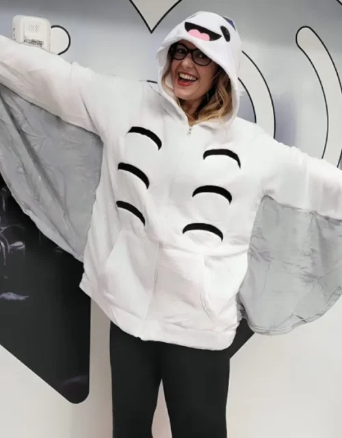 Flappy Boi Hoodie in White