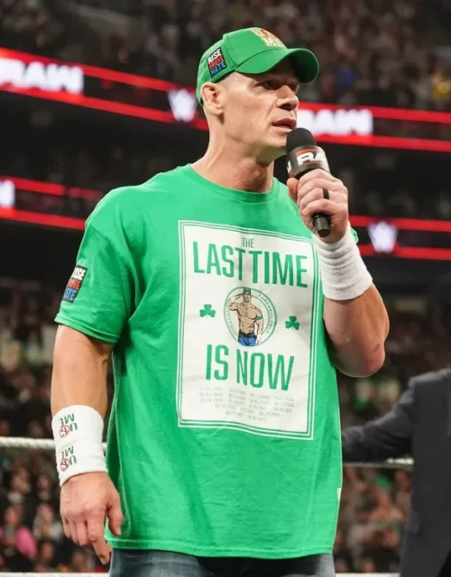 John Cena Monday Night RAW 2025 Boston T-Shirt