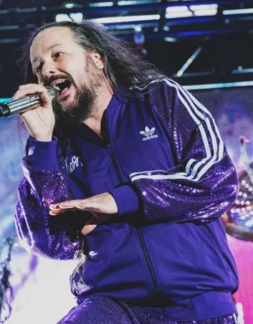 Jonathan Davis Purple Tracksuit