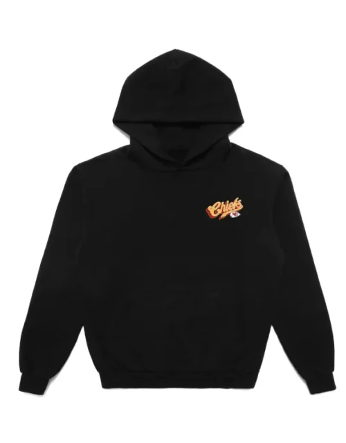 City Chiefs Kansas Black Pro Script Hoodie