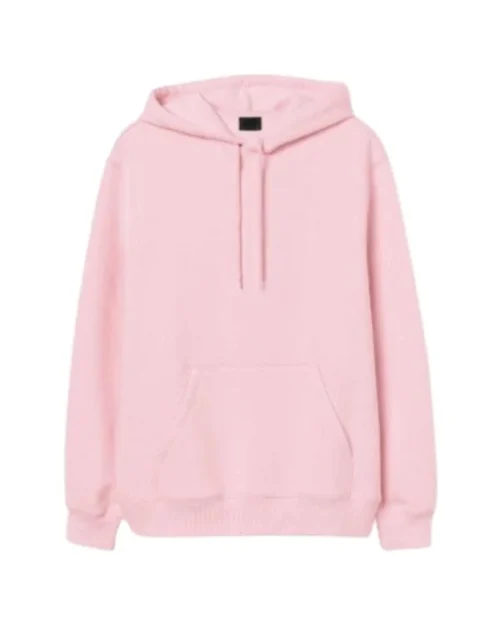 Light Pink Pullover Hoodie