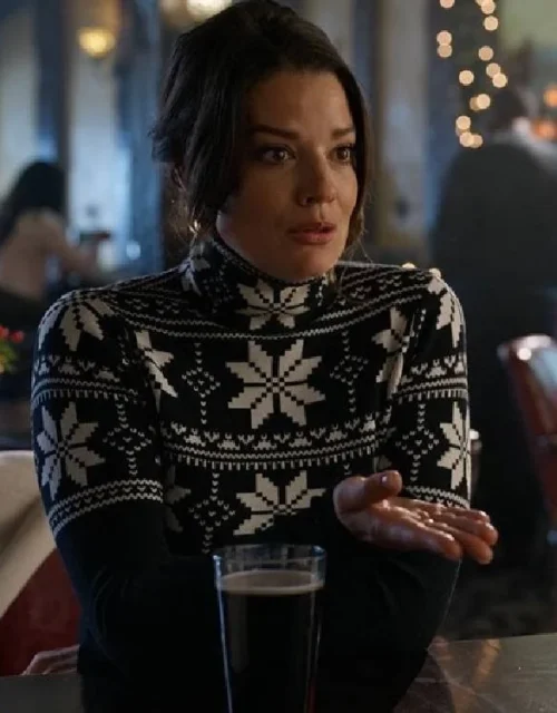 Merry Christmas, Ted Cooper! Kimberley Sustad Snowfall Sweater