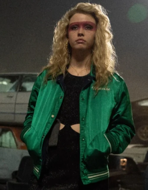 Mia Goth MaXXXine Green Jacket