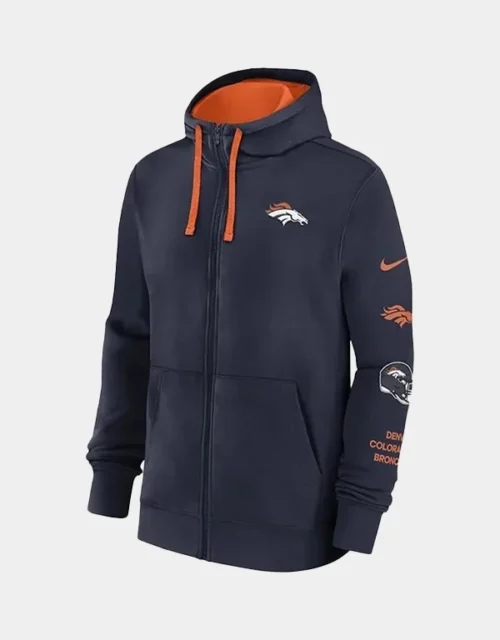 NFL Denver Broncos Club Full-Zip Hoodie