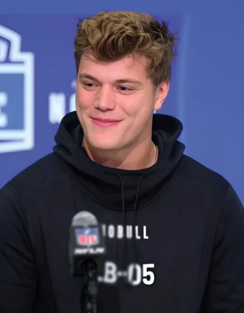 NFL Draft 2024 Drake Maye Hoodie in Black