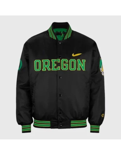 Grateful Oregon Duck Bomber Jacket