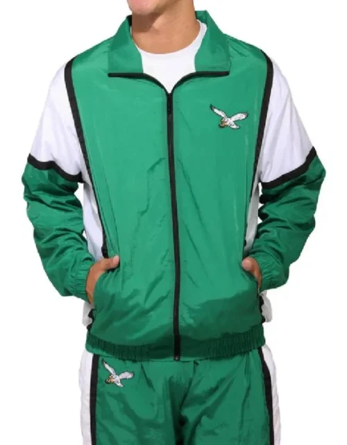 Kelly Green Philadelphia Eagles Gameday Jacket