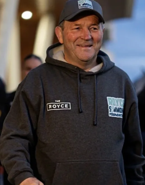 Royce Big Walk Hoodie In Grey