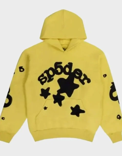 Sp5der Beluga Hoodie in Gold