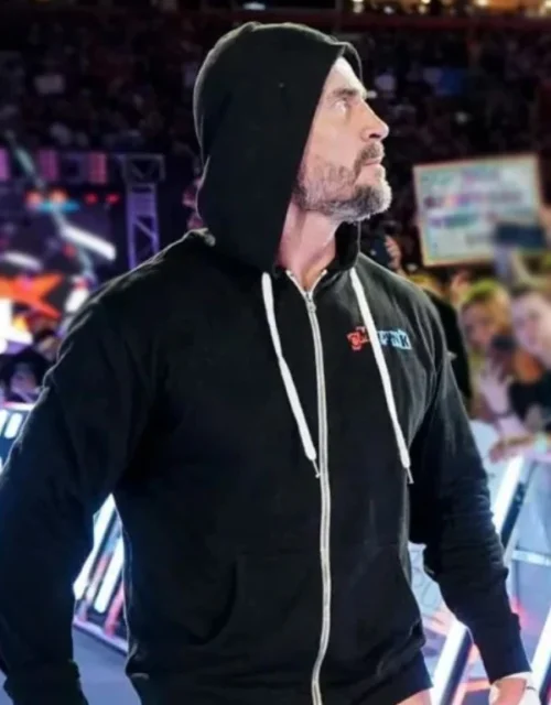 Summer Slam 2024 CM Punk Fleece Hoodie