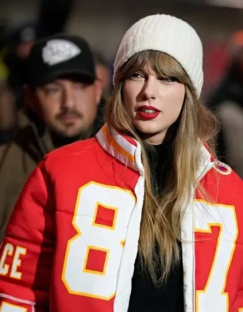 Kelce 87 Taylor Swift Puffer Jacket