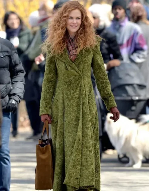 The Undoing Nicole Kidman Green Coat