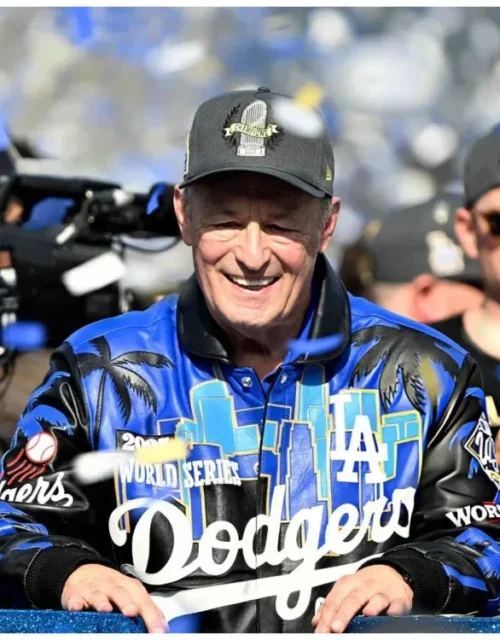 Stan Kasten 2025 Dodgers World Series Celebration Jacket