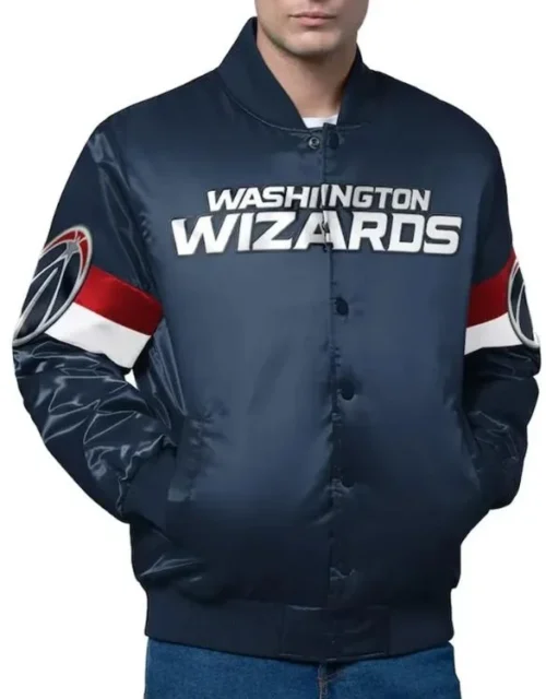 Washington Wizards Triple Option Varsity Jacket