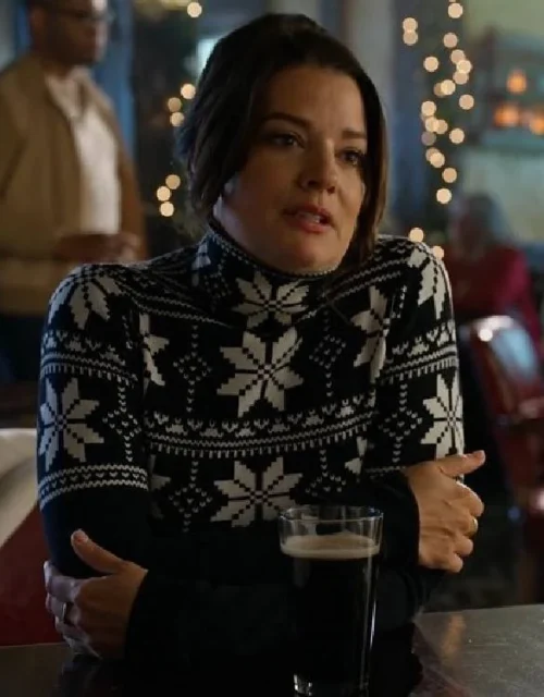 Merry Christmas, Ted Cooper! Kimberley Sustad Snowfall Sweater